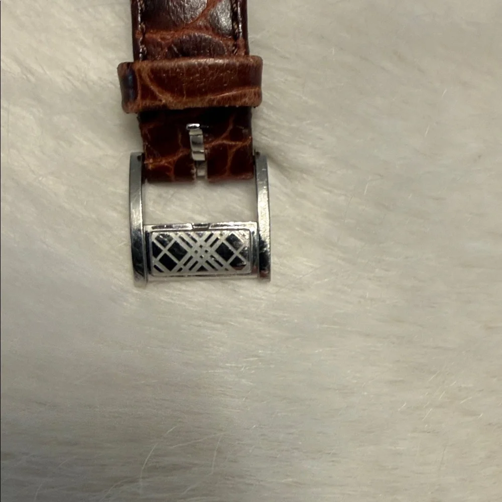 Burberry Silver and Brown Women’s Watch - Picture 7 of 8